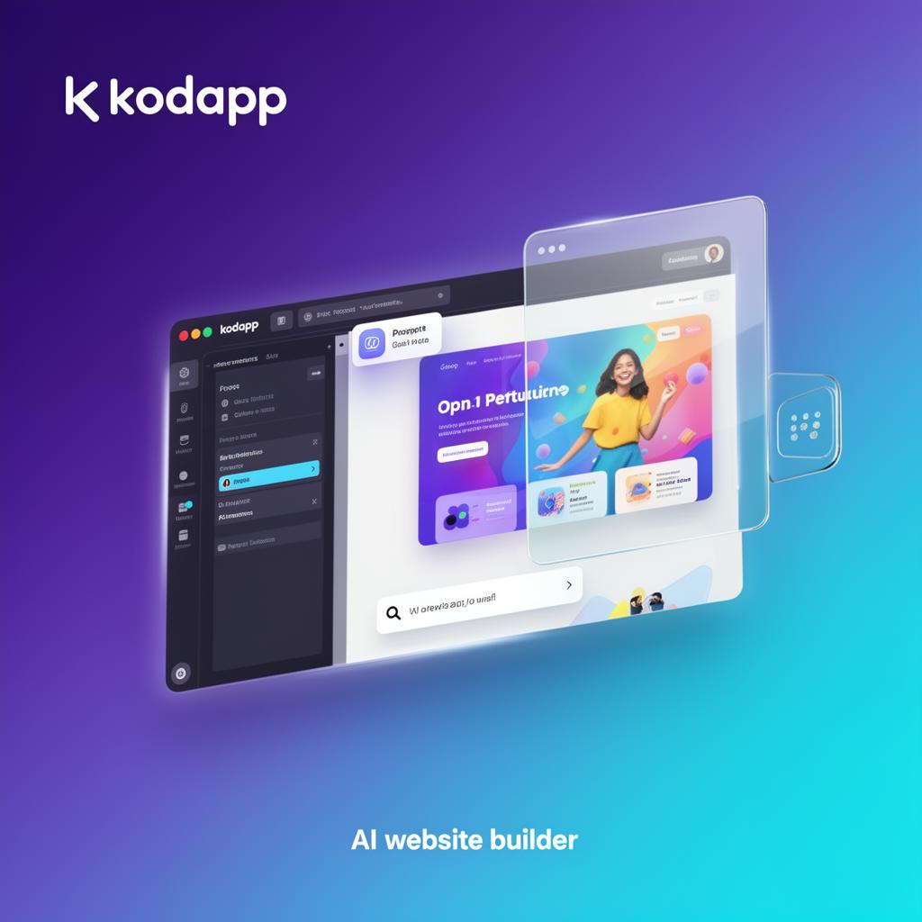 kodapp — KI-Website-Builder mit Blog-CMS & eigener Domain